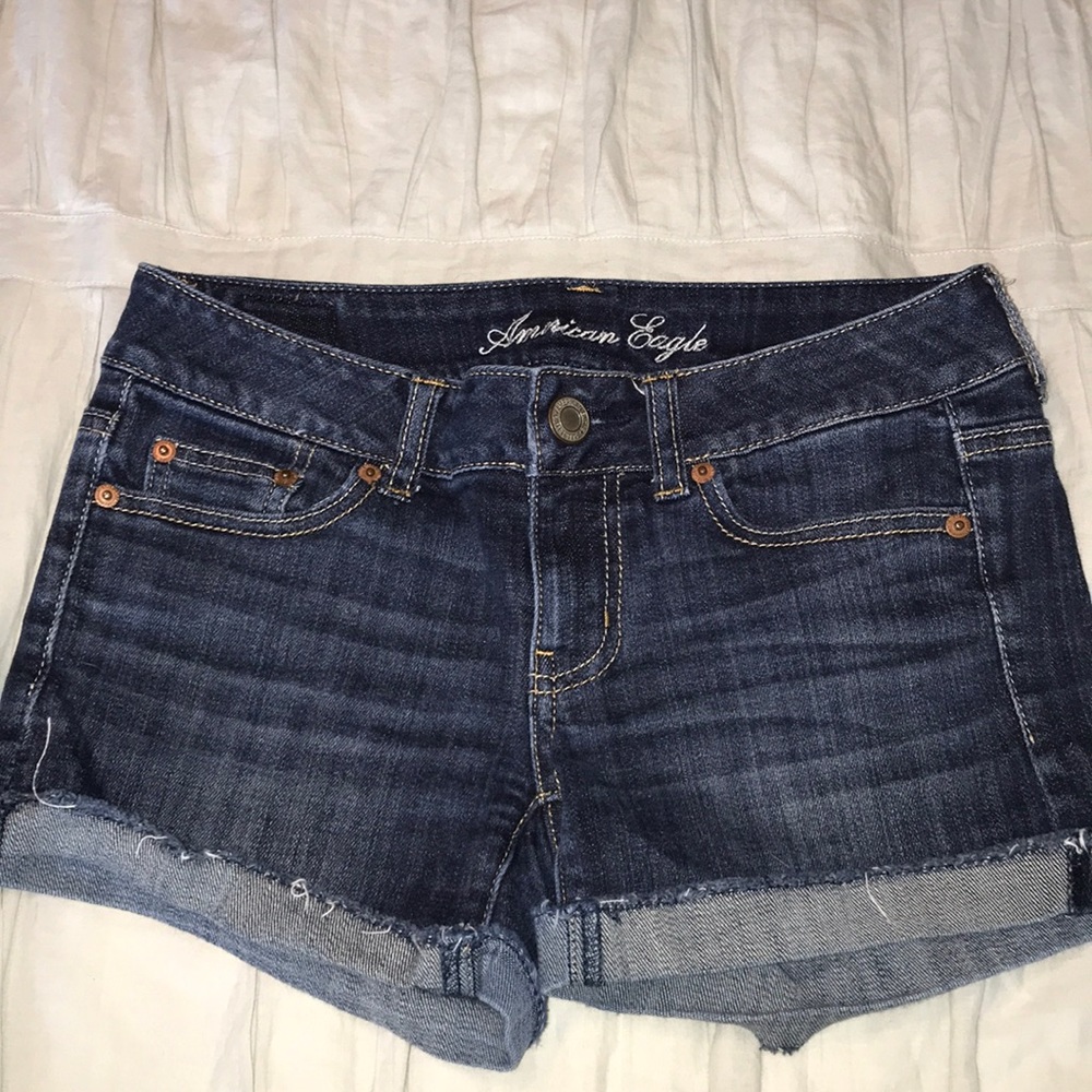 Mercian eagle jean shorts
